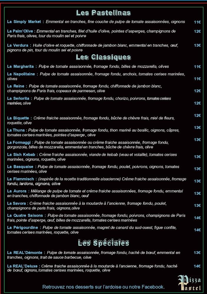 PIZZA PASTEL REALMONT - Menu Image 2